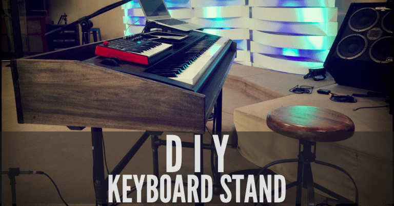 Keyboard Rig Church DIY keyboard stand to simplify my rig